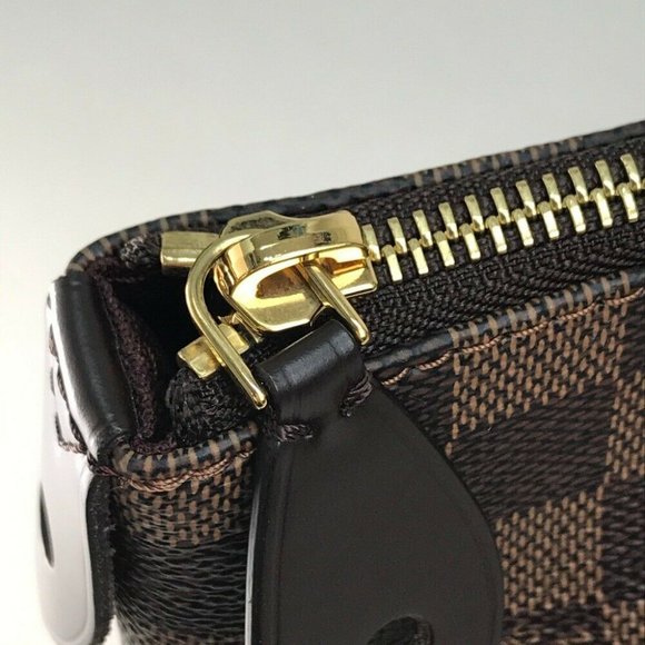 Authentic LOUIS VUITTON N41013 Damier Jena MM Tote Bag Shoulder Bag DamierCanvas - Picture 6 of 11